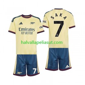 Jalkapallo Pelipaidat/Peliasut Arsenal Bukayo Saka 7 Lasten Kolmaspaita 2026-2027 Lyhythihainen